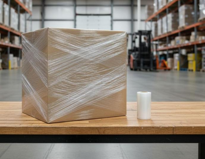 Stretch wrap pequeño Stretch wrap para cajas chicas