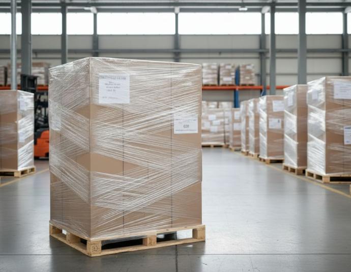 Pruebas de fricción del stretch film