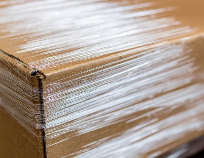 Prueba de elongación del stretch film