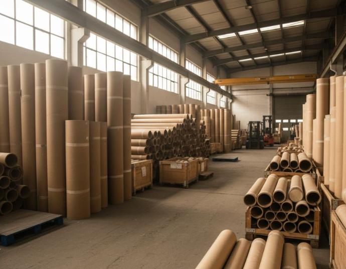 Calidad de los tubos de cartón kraft Calidad de los tubos kraft industriales